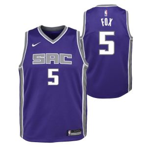 Sacramento Kings Trikot Nike Icon Swingman – DeAaron Fox – Kinder