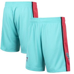 San Antonio Spurs Mitchell & Ness Hardwood Classic Reload Swingman Shorts – Blau