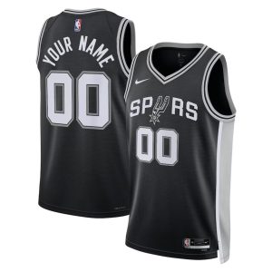 San Antonio Spurs Trikot Nike Icon Swingman – Benutzerdefinierte