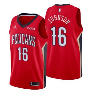 Statement Edition #16 James Johnson Swingman Rot New Orleans Pelicans Trikot