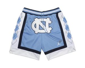 UNC University of North Carolina Blau Basketball Just Don Shorts