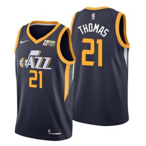 Utah Jazz Trikot Icon Edition #21 Matt Thomas Schwarz