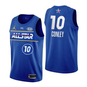 Utah Jazz Trikot NO. 10 Mike Conley 2021 NBA All-Star Trikot Blau