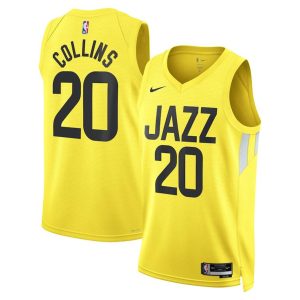 Utah Jazz Trikot Nike Icon Edition Swingman – Gold – John Collins