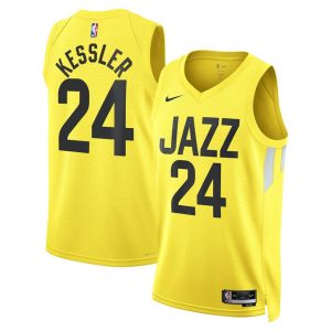 Utah Jazz Trikot Nike Icon Edition Swingman – Gold – Walker Kessler