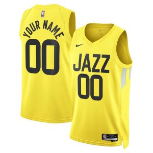 Utah Jazz Trikot Nike Icon Swingman 2022-23 – Benutzerdefinierte – Herren