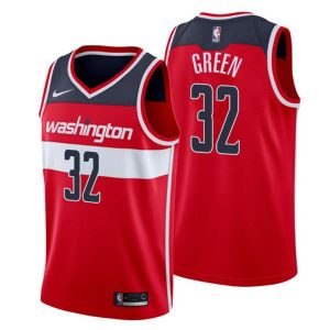 Washington Wizards Trikot #32 Jeff Grün Icon Edition Rot Swingman