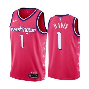 Washington Wizards Trikot Johnny Davis 1 Rosa Cherry Blossom Version City Edition 2022-23 Swingman Herren