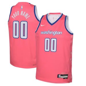 Washington Wizards Trikot Nike City Edition Swingman 2022-23 – Benutzerdefinierte – Kinder